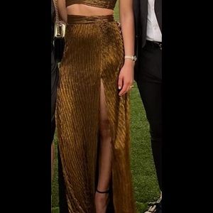 Revolve nookie skirt and top